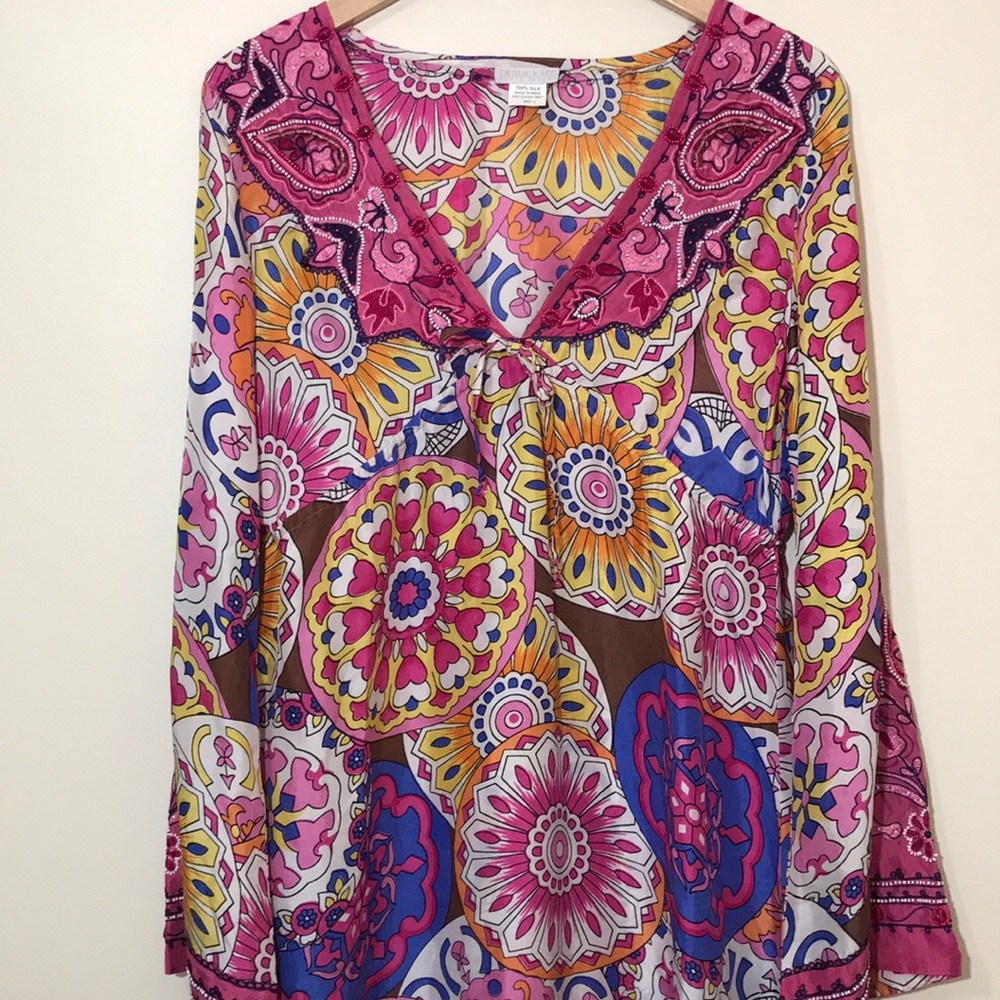Silk Beaded Tunic